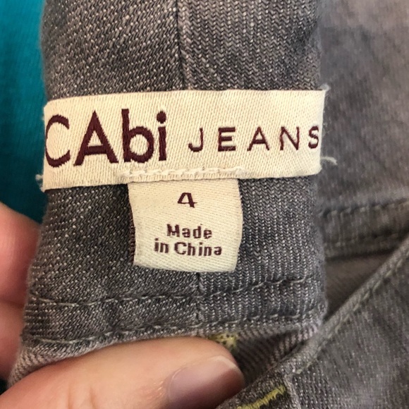 CAbi Grey Jeans - Picture 2 of 3